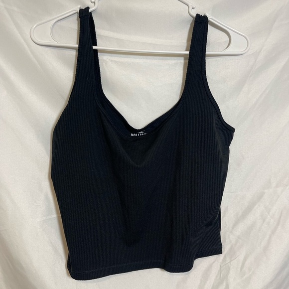 Hollister Black Ribbed Tank Top - Picture 3 of 6